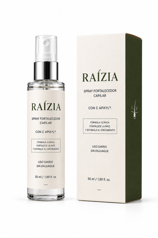 RAÍZIA — Spray Fortalecedor Capilar 50ml.
