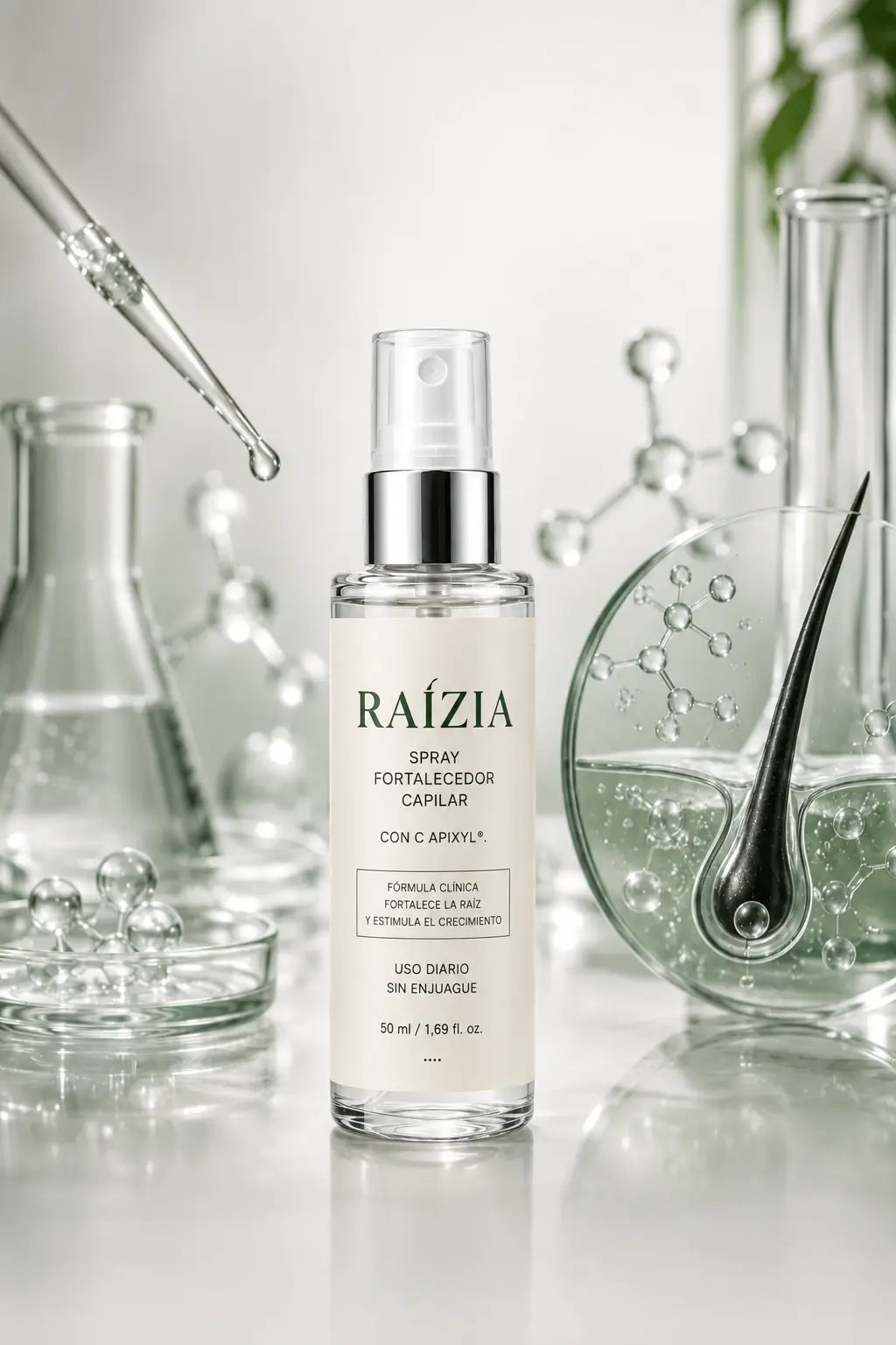 Fórmula RAÍZIA y packaging oficial